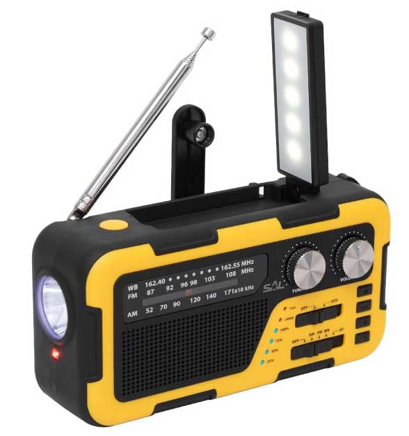 Kamperski radio uređaj sa hibridnim punjenjem SAL RPH2