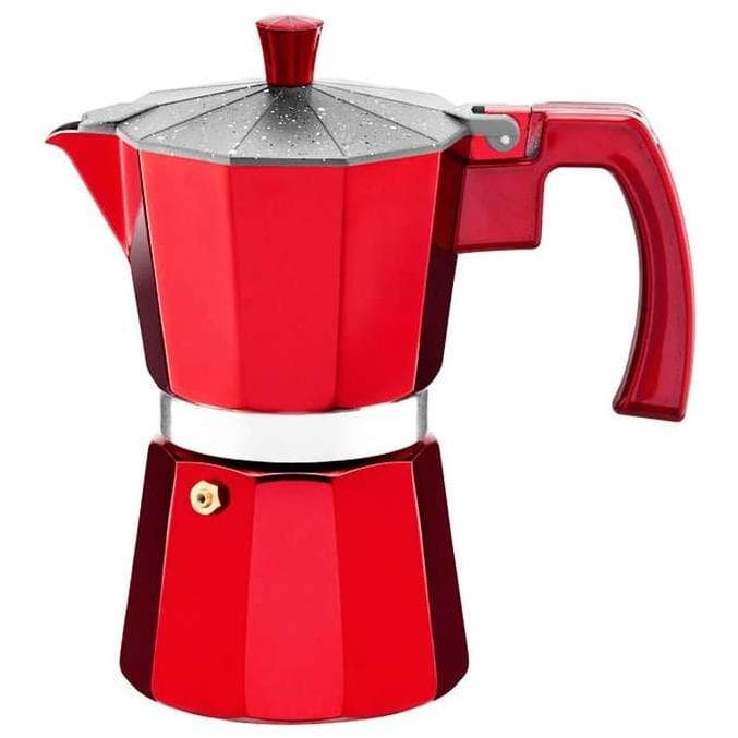 Dajar DJ94366 Aparat Za Espresso 6 Šoljica 300ml Crvena