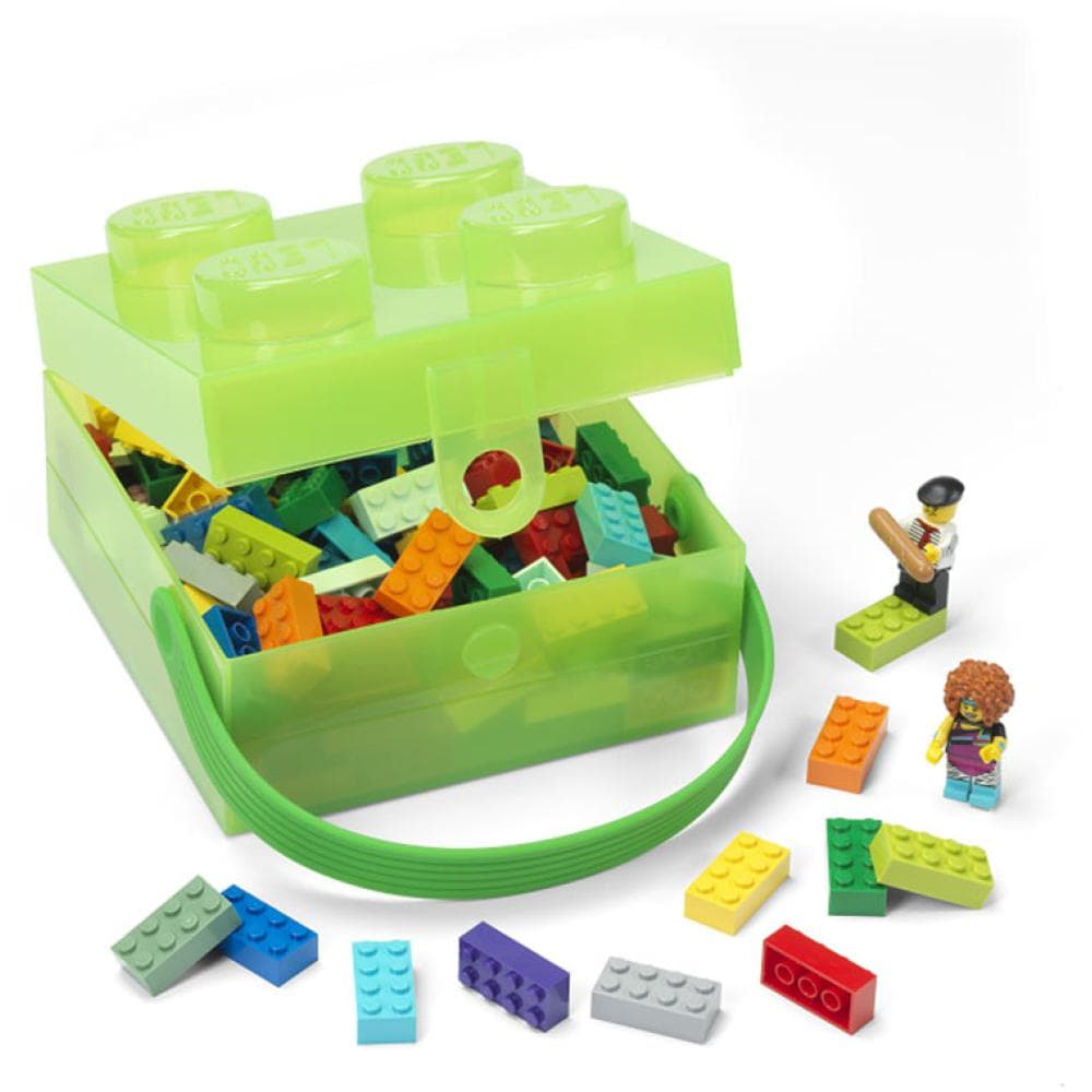 Lego® Kutija za užinu Prozirno zelena