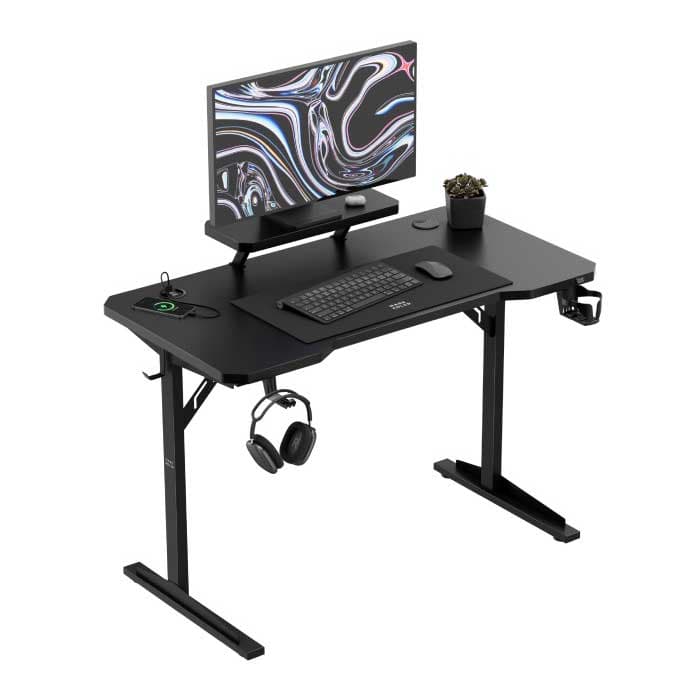 Mark Adler Leader 5.1 Radni Sto Sa Postoljem Za Monitor i USB Punjačem Crni