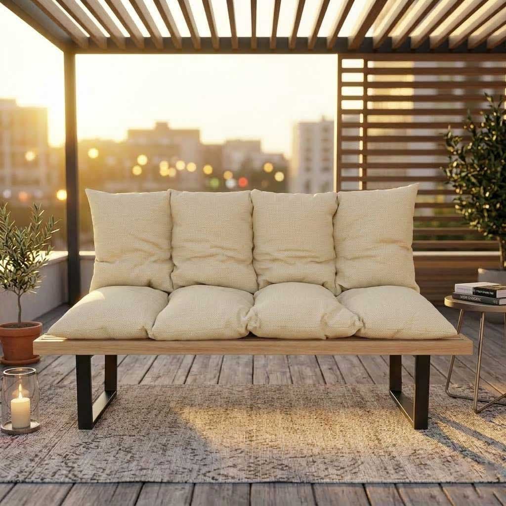 Jastuk Za BaštenskI Dvosed 120x50x50 cm BEIGE