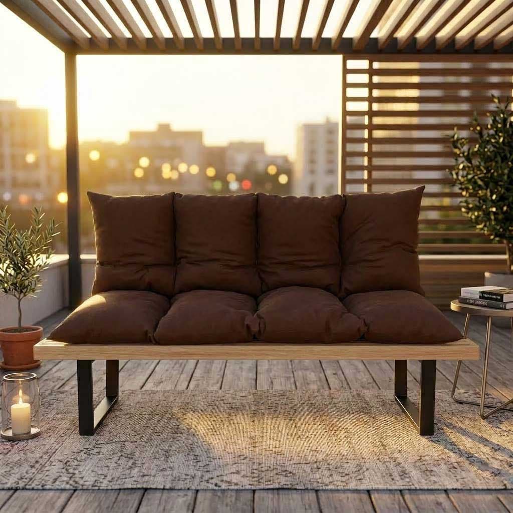 Jastuk Za BaštenskI Dvosed 120x50x50 cm BROWN