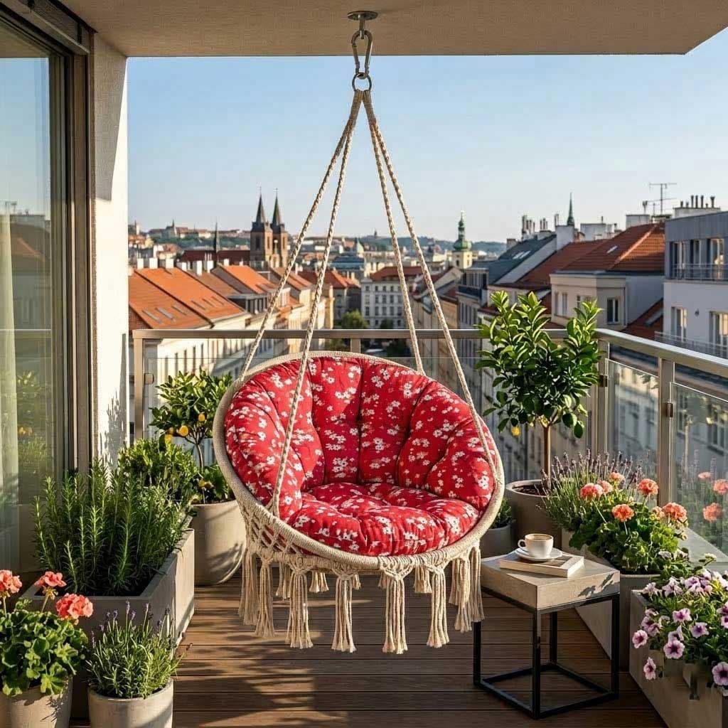 Jastuci za Makrame ljuljašku RED SPRING