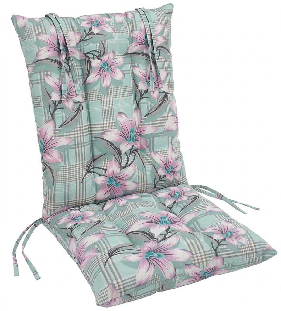 Jastuk Za Stolicu Sa Naslonom 1 kom. 60x120 cm LILIES