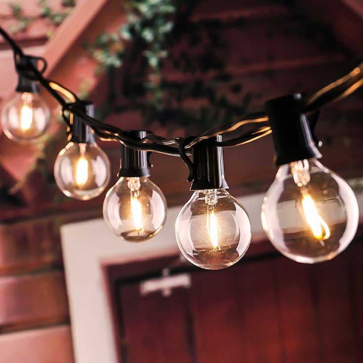 Solarni LED niz sa 25 retro sijalica i daljinskim upravljačem 7.5 m