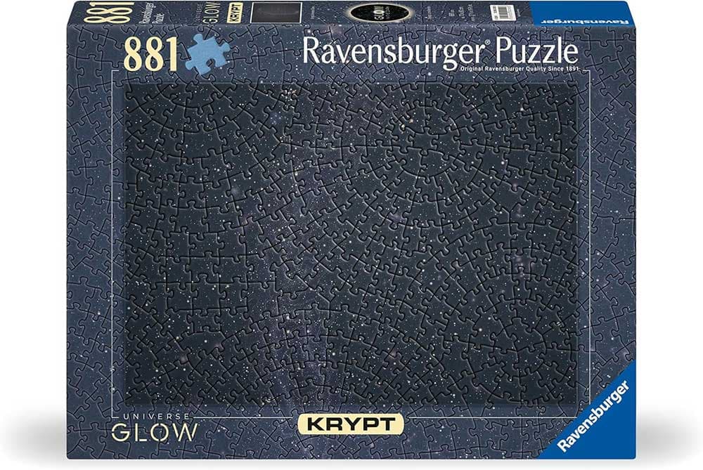 Puzzle 881 deo KRYPT - Universe Glow Ravensburger 12000240