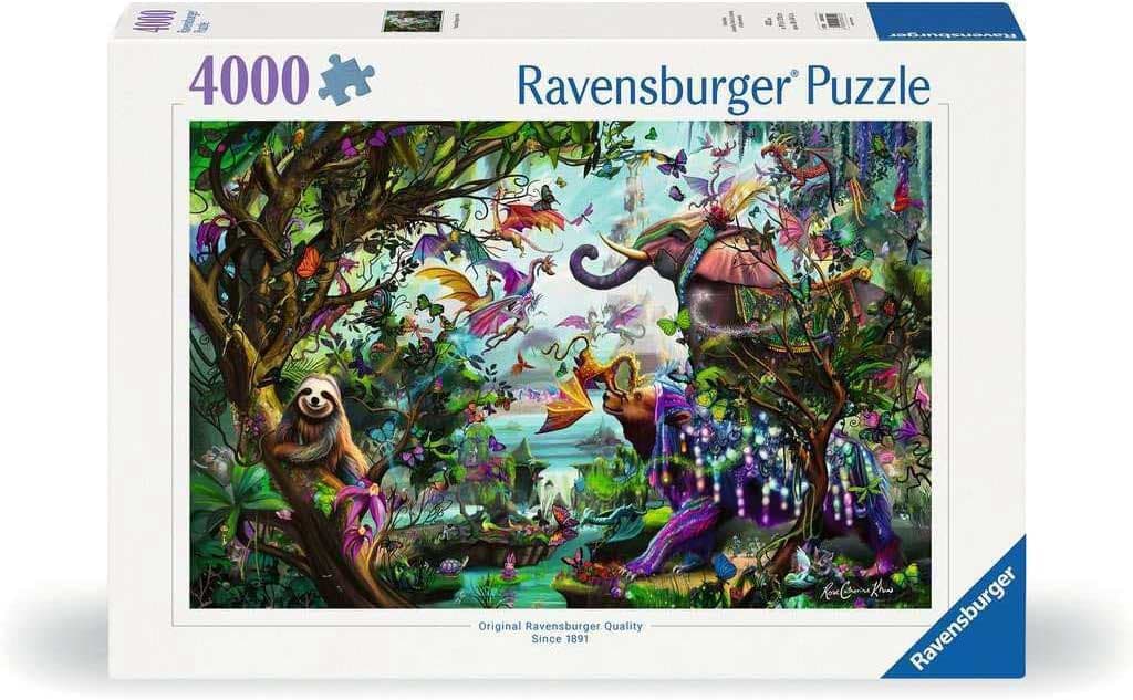 Puzzle slagalica 4000 delova Tropski zmajevi Ravensburger 12000812