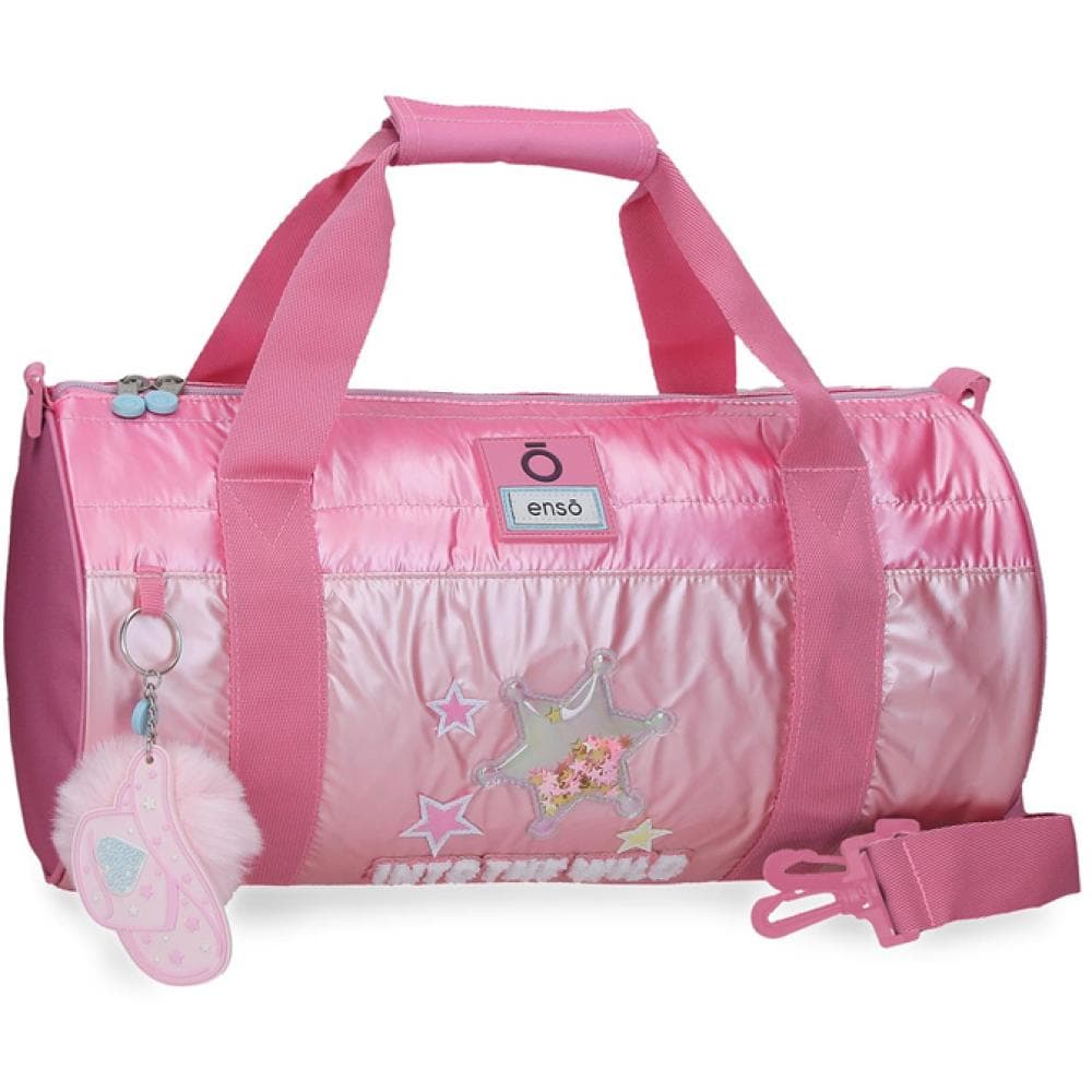Putna torba ili torba za trening Enso Into The Wild pink 99830