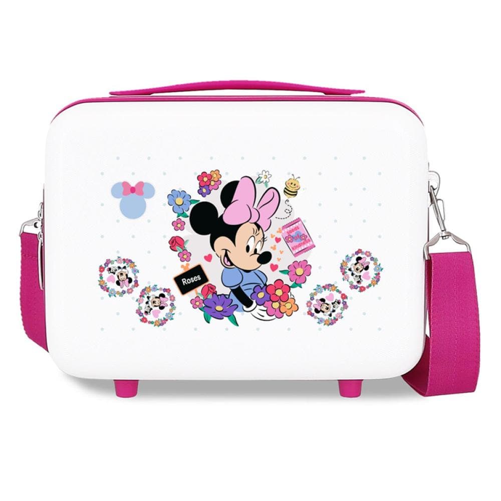ABS neseser - kozmetički kofer Disney Minnie Flowers fuchsia 43119