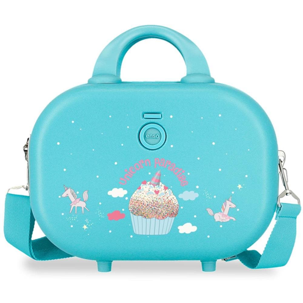 Toaletni kofer neseser Enso Unicorn Paradise turquoise 99439
