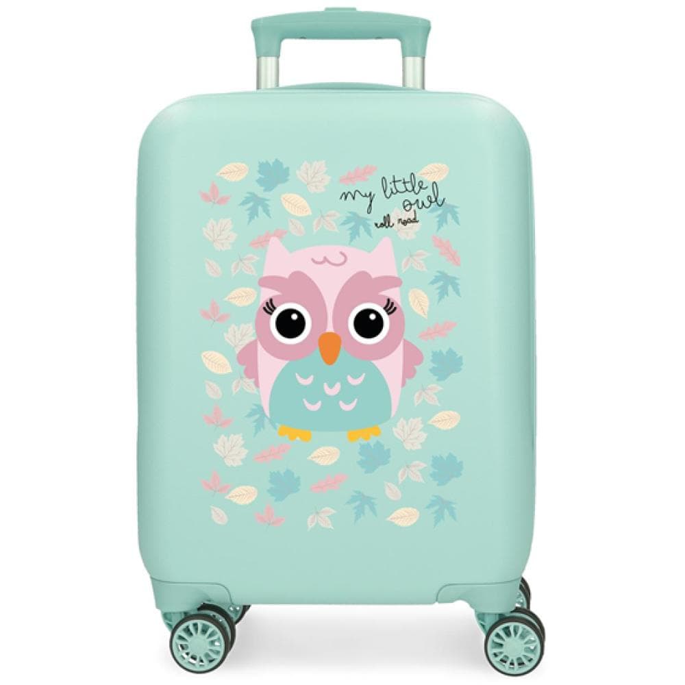 Putni kofer 50cm Roll Road Happy Pets Owl mint 49913