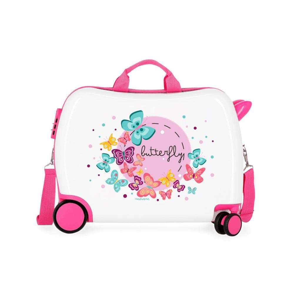 Dečiji kofer za put i vožnju Movom Happy Time white 37298