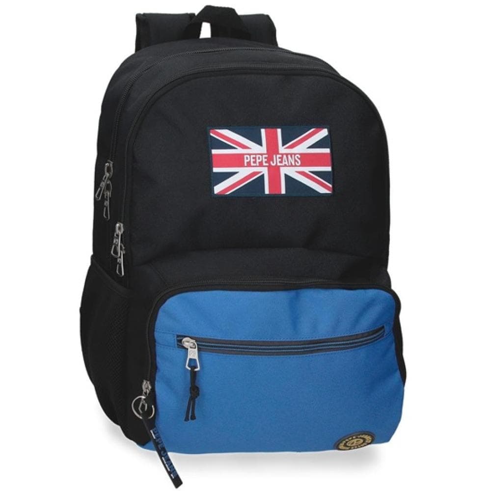 Ranac 46cm za školu i laptop PJL Henry black 61525