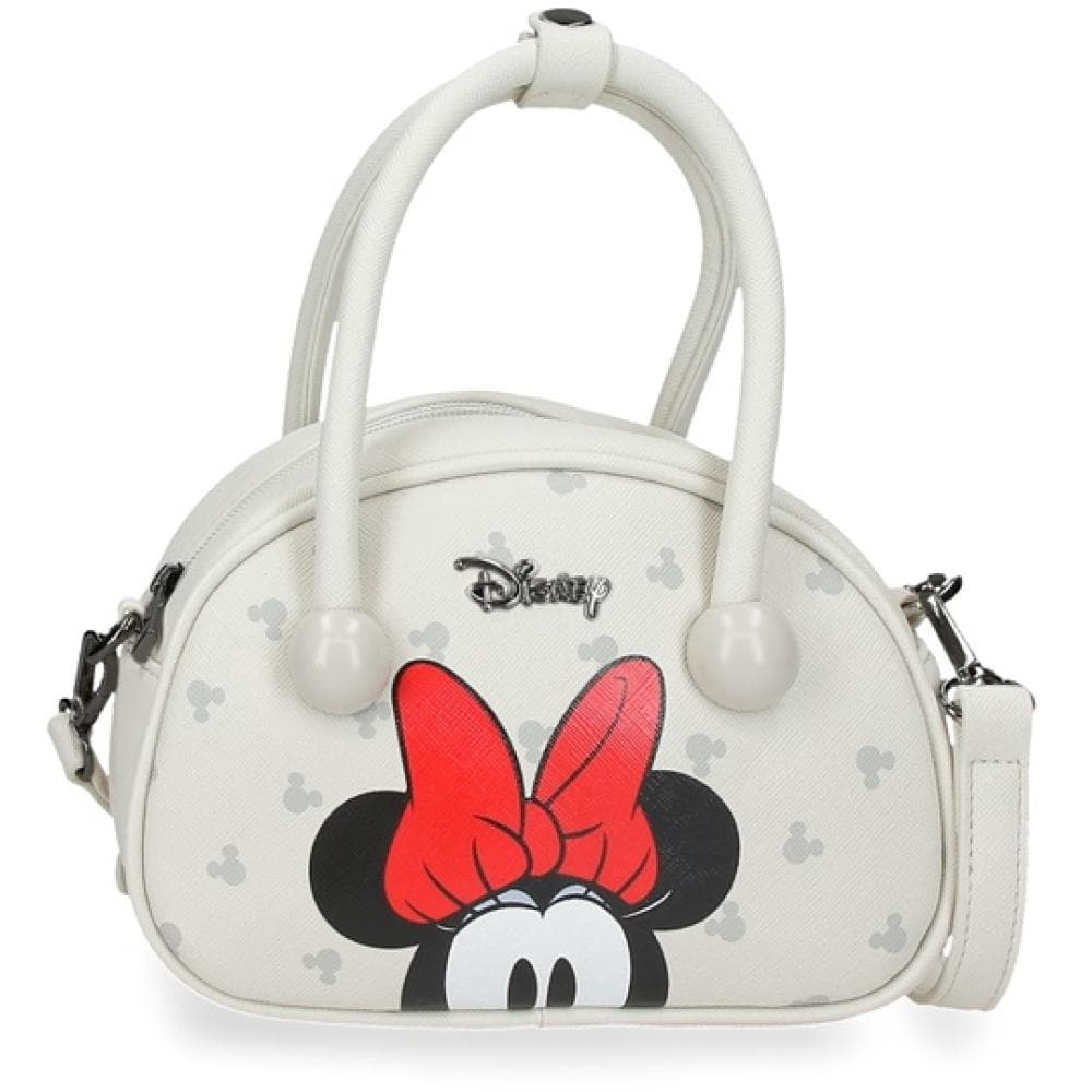 Ženska torbica 19cm Disney Minnie Bowlogue white 34371