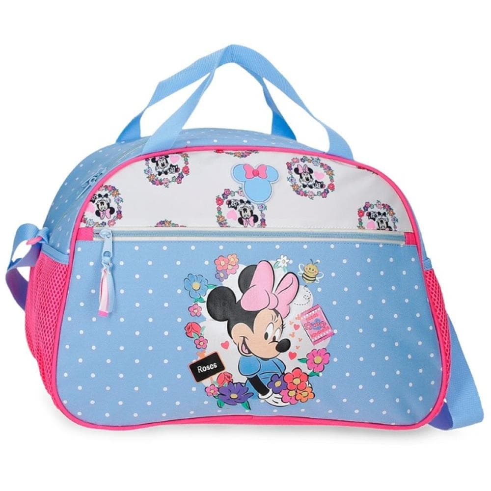 Dečija putna ili sportska torba Disney Minnie Flowers blue 43132