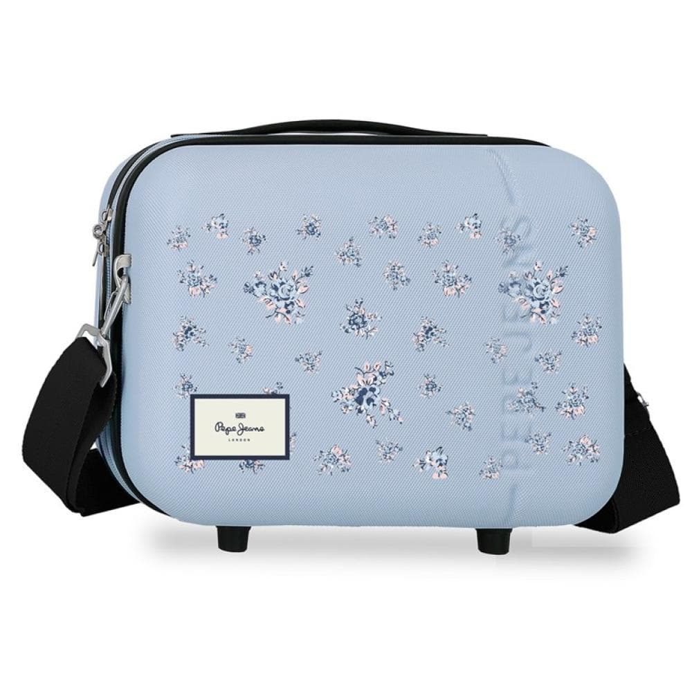 Ženski kozmetički ABS neseser - kofer za šminku PJL Olivia sky blue 60839