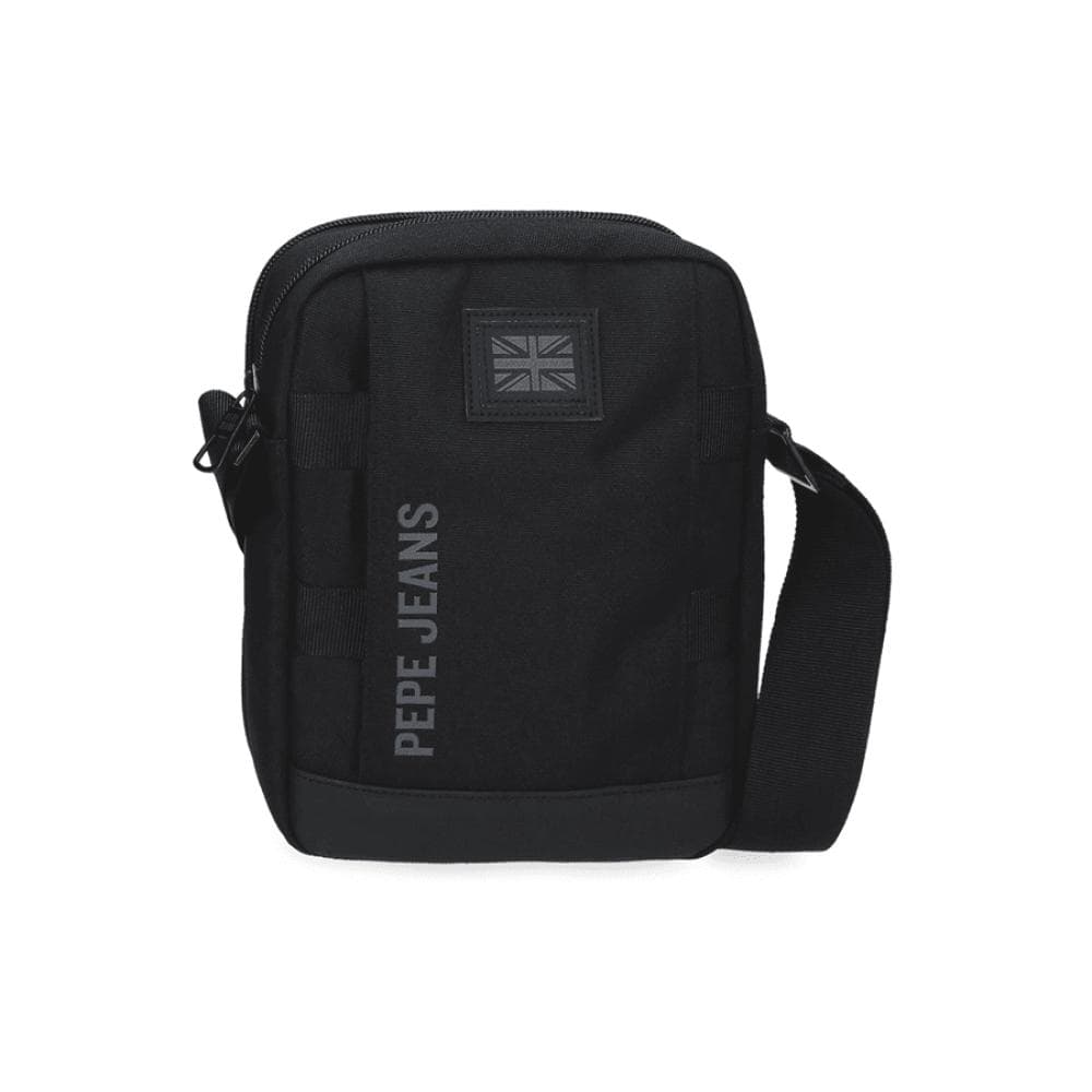 Muška torbica 22cm sa 2 pregrade Pepe Jeans Matlock black 73155