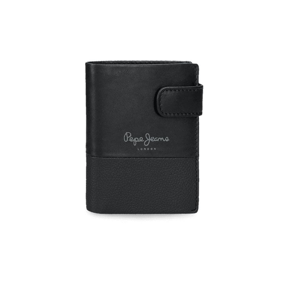 Kožni novčanik za muškarce PJL Dual black 78312