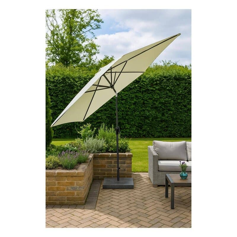 Aluminijumski nagibni suncobran 300 cm, bež
