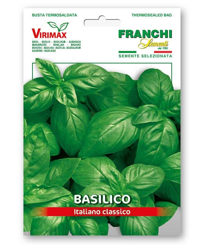 Seme 10 kesica Bosiljak krupnolisni Franchi Sementi Virimax