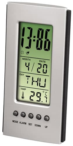 Hama termometar, sat, kalendar, alarm 75298
