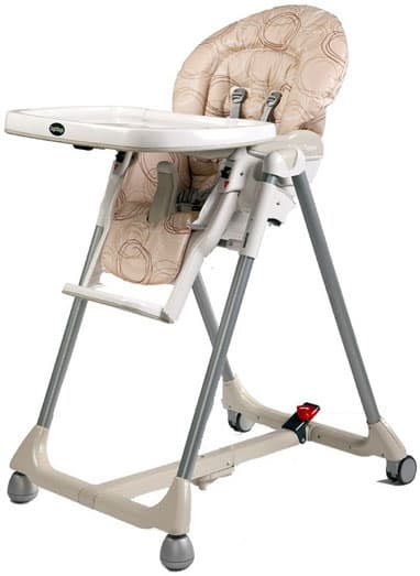 Peg Perego stolica za hranjenje Prima Pappa original Circles Beige P3510031263