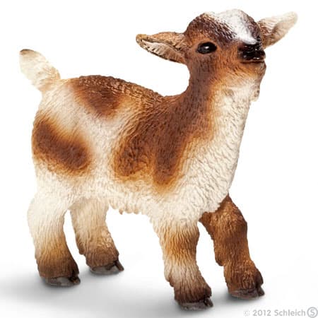 Schleich Domaće životinje - Mladunče patuljaste koze 13716