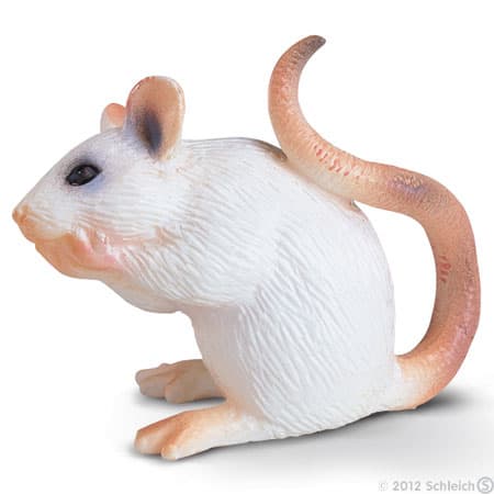 Schleich Kućni ljubimci - Beli miš 14406