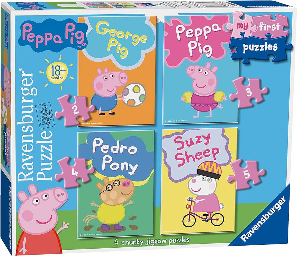 Ravensburger Moje prve puzle 4u1 Pepa Prase 06960