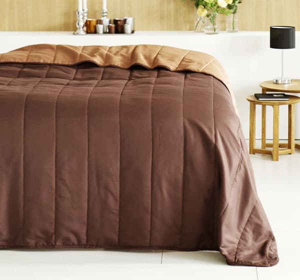 Prekrivač Honey 220x220cm braon