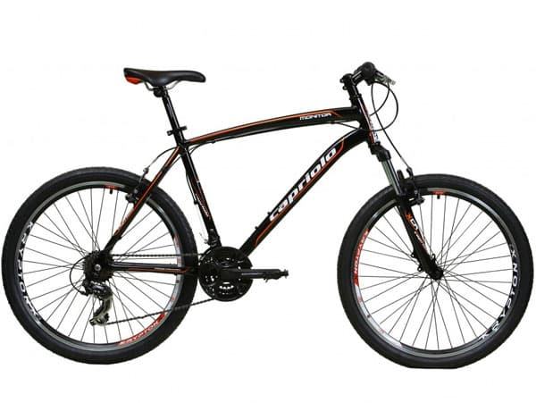 Mountain Bike MTB Monitor FS 26/21 Al crna-oranž 912563-22