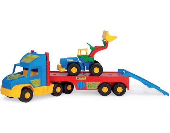 Wader Super Truck - Platform - Kamion sa bagerom 23722