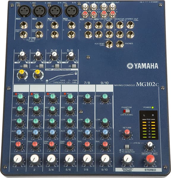 Yamaha MG102C stereo mikseta 19904