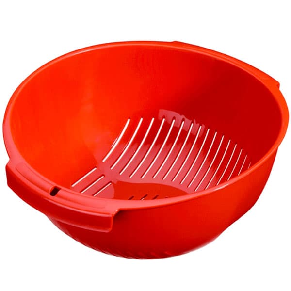 Curver cediljka, crvene boje CU 00543-102
