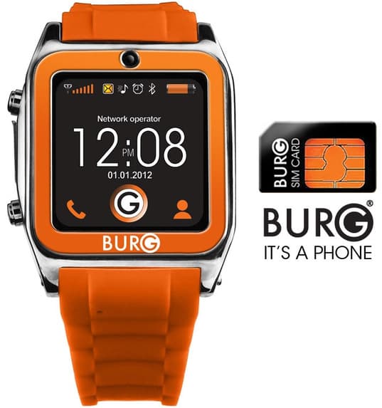 Pametni Sat Mobilni Telefon Burg Hong Kong 15 Orange