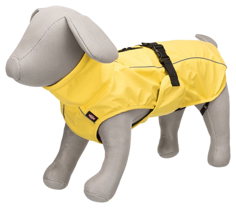 Kišni mantil za psa Vimy Yellow leđa 40cm Trixie 67973