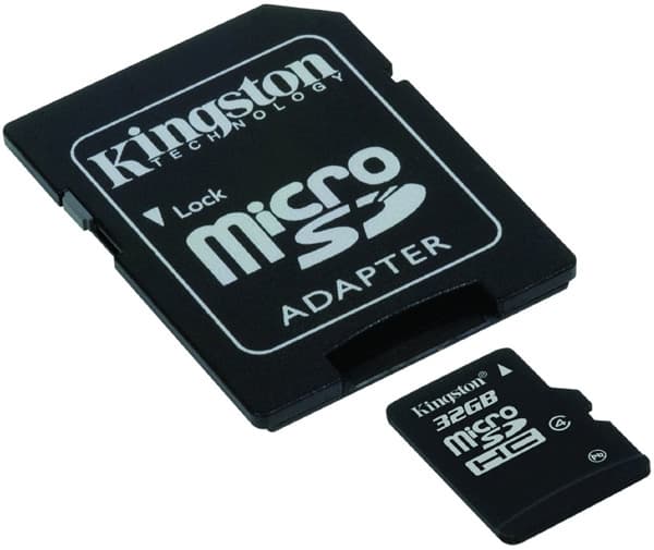 Micro SDHC memorijska kartica sa SD adapterom 32 GB Kingston SDC4/32GB