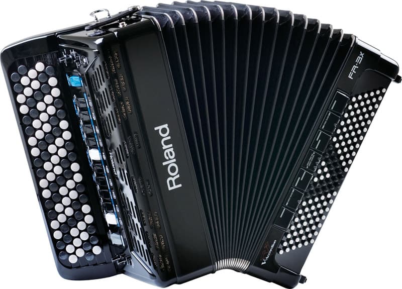 Roland FR-3Xb BK V-Harmonika dugmetara sa zvučnicima i USB-om crna 707291