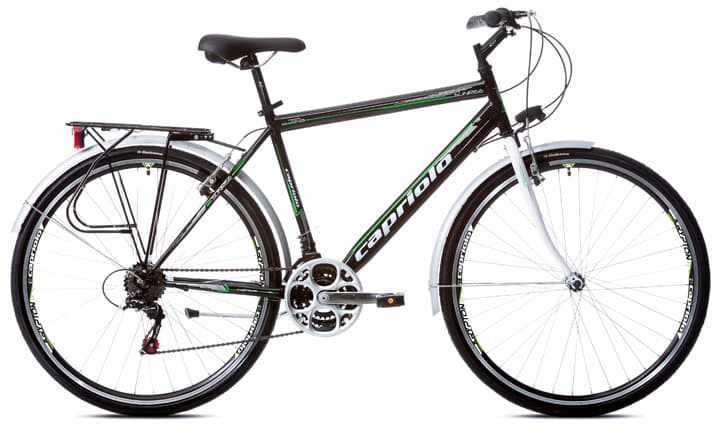 Bicikl Capriolo Sunrise Tour Man 28/18HT bela crna zelena 914593-20