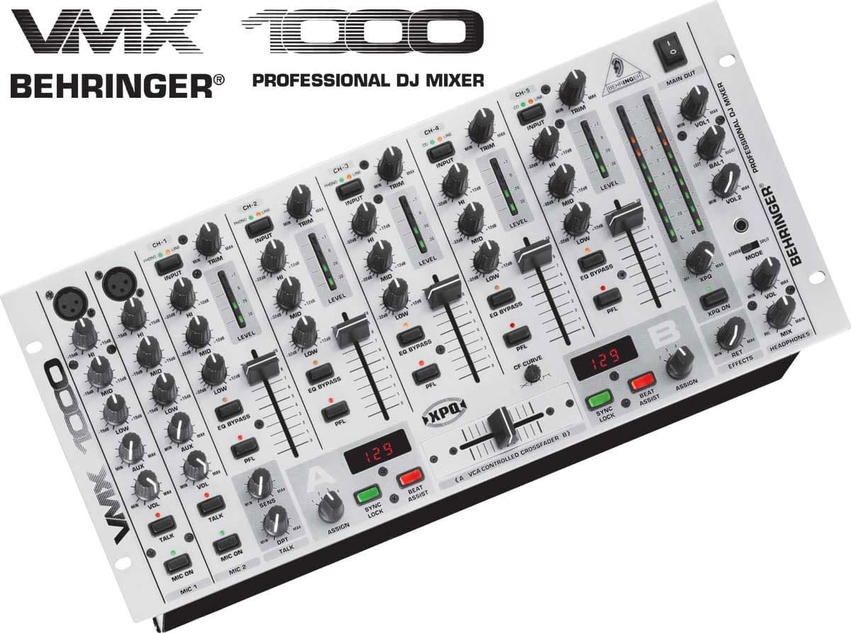 Behringer PRO MIXER VMX1000 - DJ mikseta