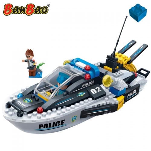 BanBao kocke Policijski gliser 7006