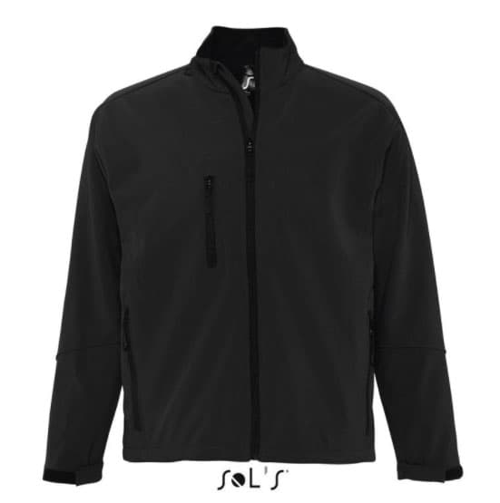 Sols Softshell muška jakna Relax Black M 46600