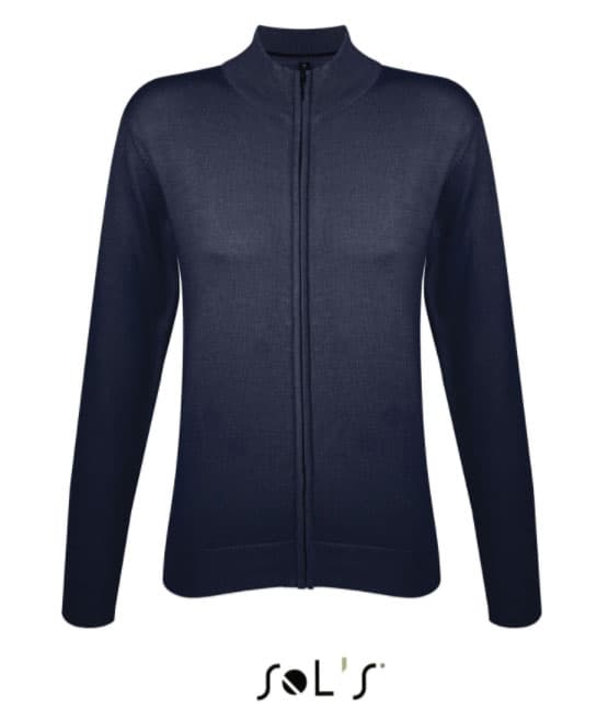 Sols Ženski džemper sa rajsferšlusom Gordon Women Navy veličina XXL 00550