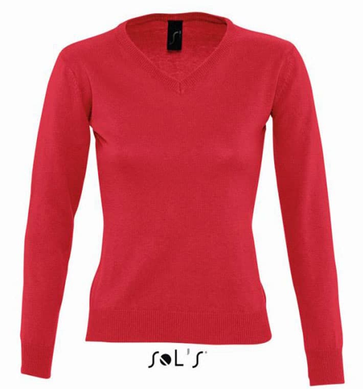 Sols Ženski pulover sa V izrezom Galaxy Women Red veličina M 90010