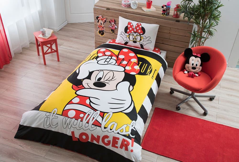 Tac Pamučna dečja posteljina Disney Minnie Selfie