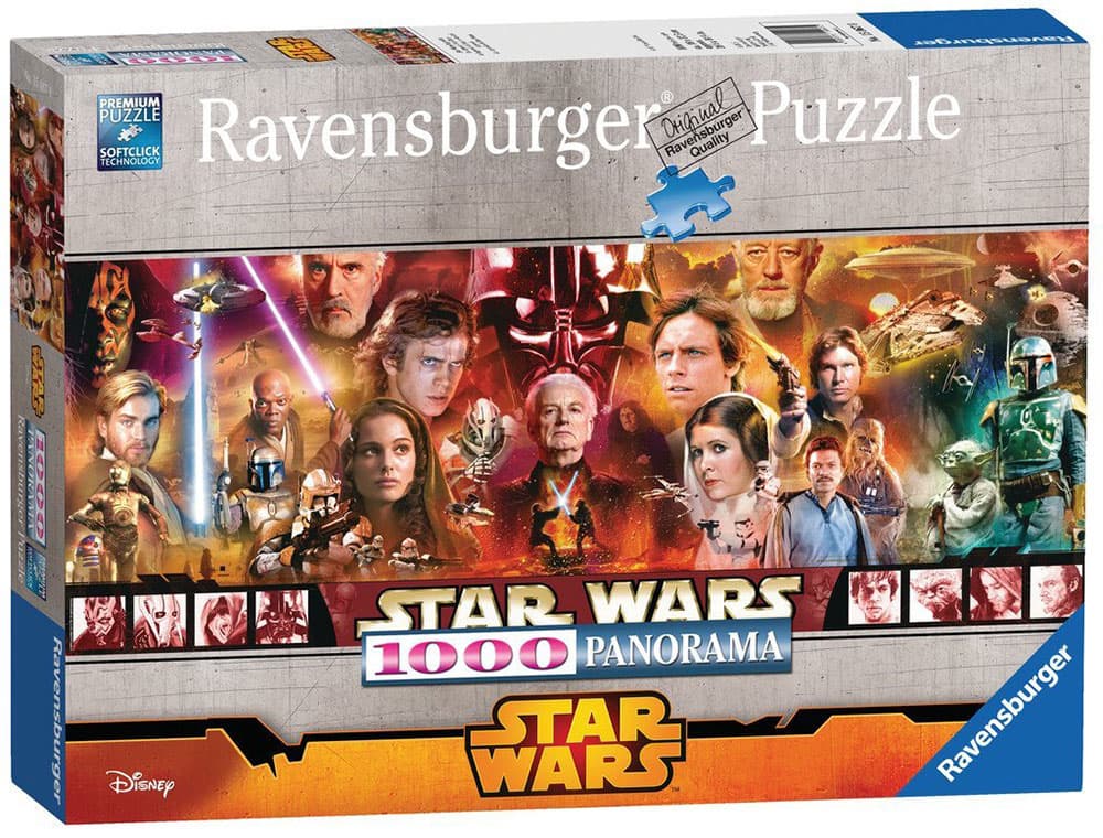 Ravensburger puzzle Disney - Star Wars Legends 1000 delova PANORAMA prikaz RA15067