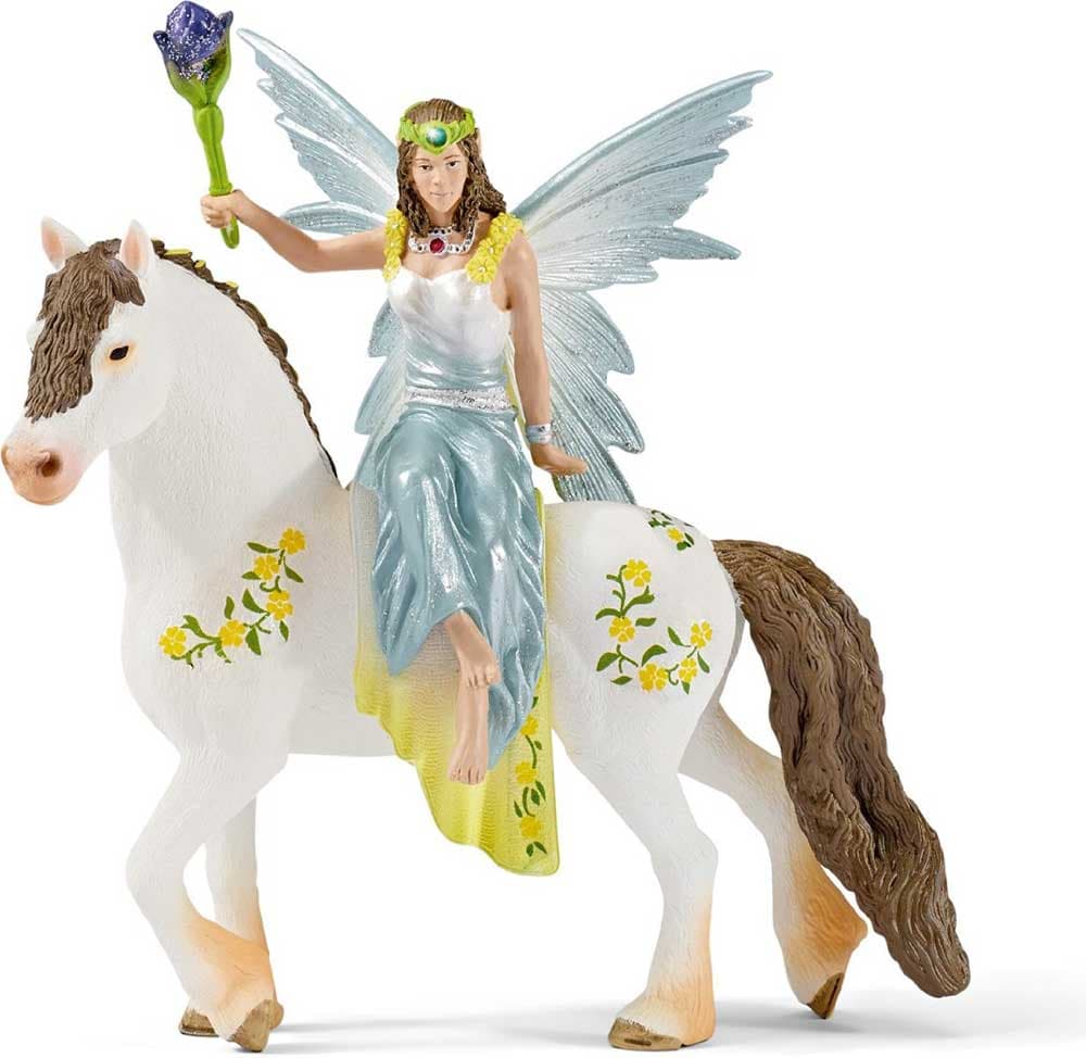 Schleich Figurice Bayala - Vila Ejela u svečanoj odeći na konju 70516