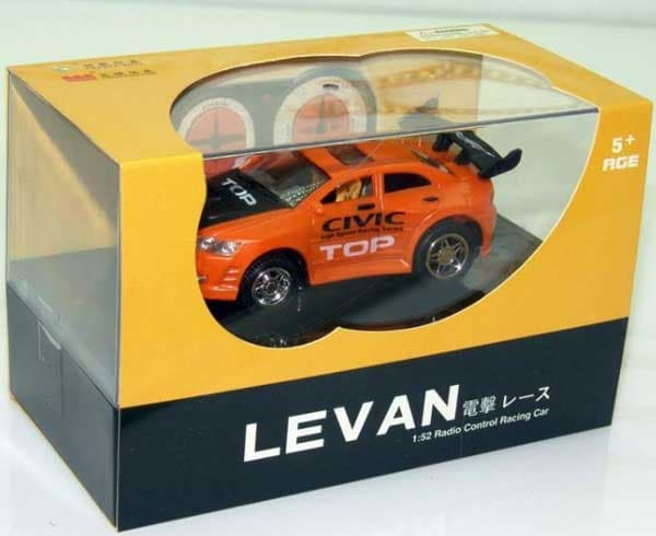 Mini Levan autić sa daljinskim upravljanjem narandžasti