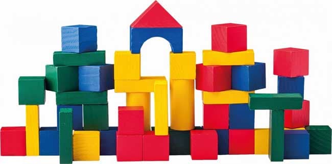 Woodyland Drvene kocke 95003