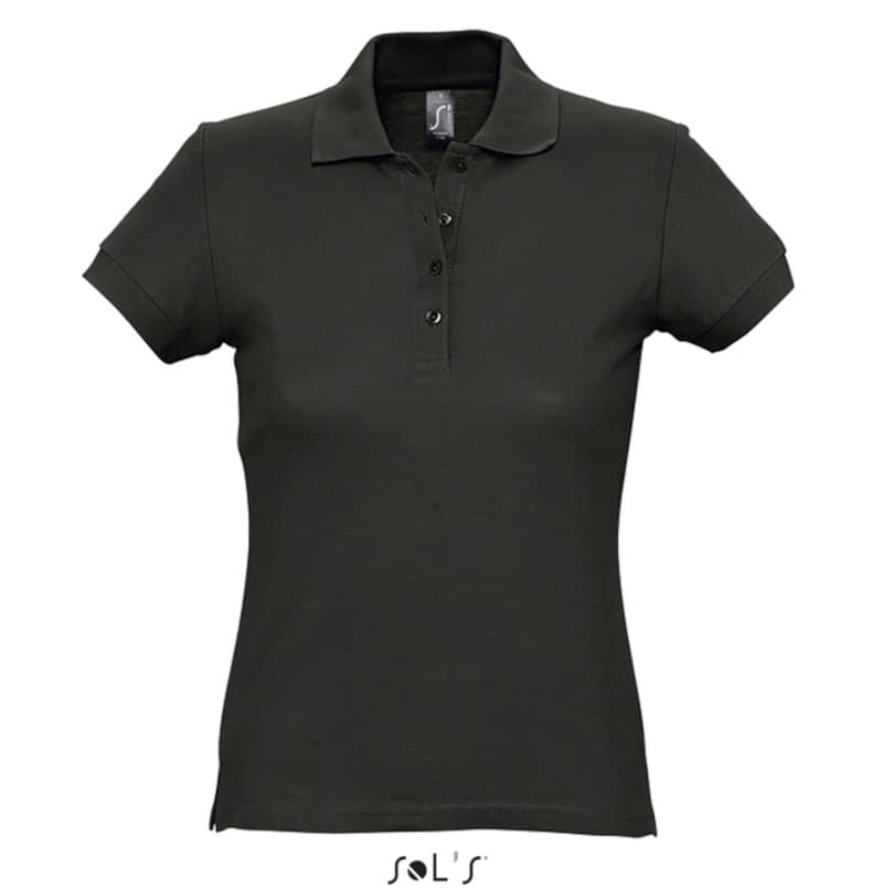 Sols Ženska Polo majica Passion Black veličina L 11338
